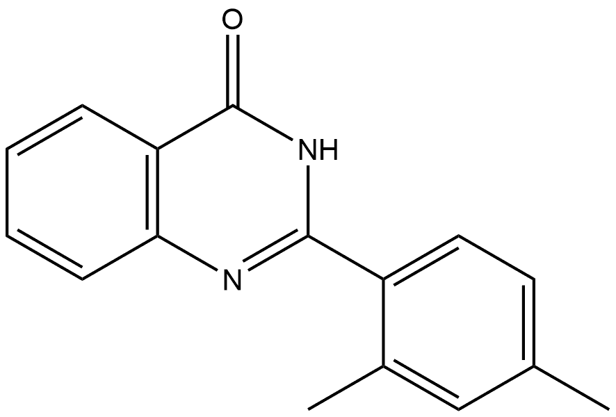 2-(2,4-Dimethylphenyl)-4(3H)-quinazolinone Structure