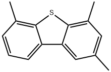 Dibenzothiophene, 2,4,6-trimethyl- Structure