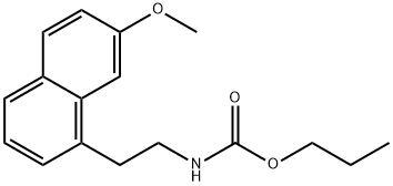 Propyl (2-(7-methoxynaphthalen-1-yl)ethyl)carbamate Structure