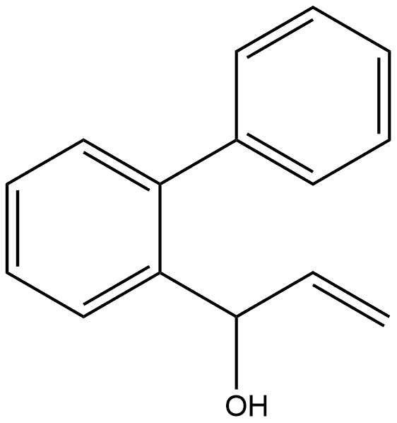 α-Ethenyl[1,1'-biphenyl]-2-methanol Structure