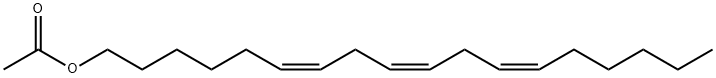 6,9,12-Octadecatrien-1-ol, 1-acetate, (6Z,9Z,12Z)- Structure