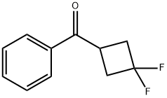 (3,3-Difluorocyclobutyl)phenylmethanone Structure