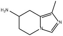 Imidazo[1,5-a]pyridin-7-amine, 5,6,7,8-tetrahydro-1-methyl- 구조식 이미지