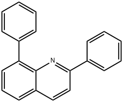 2,8-diphenylquinoline Structure