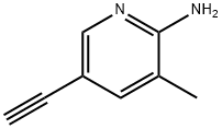 5-ethynyl-3-methylpyridin-2-amine Structure