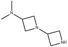 N,N-Dimethyl-[1,3'-biazetidin]-3-amine Structure