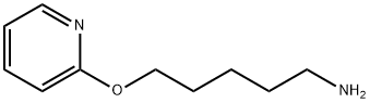 1-Pentanamine, 5-(2-pyridinyloxy)- Structure