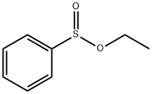 BENZENESULFINIC ACID ETHYL ESTER 구조식 이미지