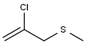 2-Chloro-3-(methylthio)-1-propene Structure