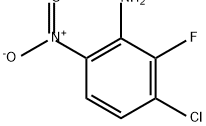 3-chloro-2-fluoro-6-nitroaniline Structure