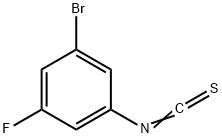 3-Bromo-5-fluorophenylisothiocyanate 구조식 이미지