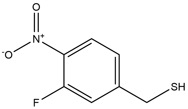 3-Fluoro-4-nitrobenzenemethanethiol Structure