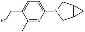 3-Pyridinemethanol, 6-(3-azabicyclo[3.1.0]hex-3-yl)-2-methyl- Structure