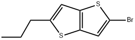 Thieno[3,2-b]thiophene, 2-bromo-5-propyl- Structure