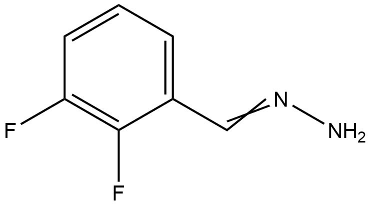 2,3-Difluorobenzaldehyde hydrazone Structure