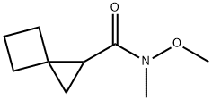 N-Methoxy-N-methylspiro[2.3]hexane-1-carboxamide Structure