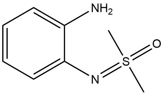 [(2-aminophenyl)imino]dimethyl-lambda6-sulfanone Structure