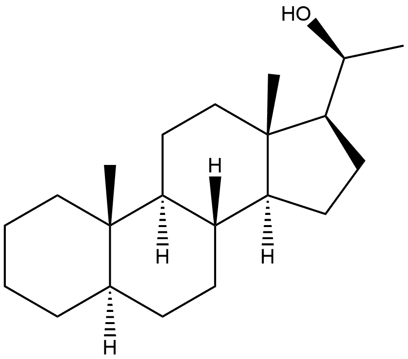 Pregnan-20-ol, (5α,20S)- Structure