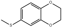 6-(Methylthio)-2,3-dihydrobenzo[b][1,4]dioxine Structure