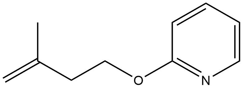 2-[(3-Methyl-3-buten-1-yl)oxy]pyridine Structure