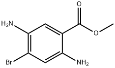 Benzoic acid, 2,5-diamino-4-bromo-, methyl ester Structure