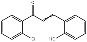 2-Propen-1-one, 1-(2-chlorophenyl)-3-(2-hydroxyphenyl)- Structure