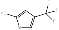 Thiophene-2-ol, 4-(trifluoromethyl)- Structure