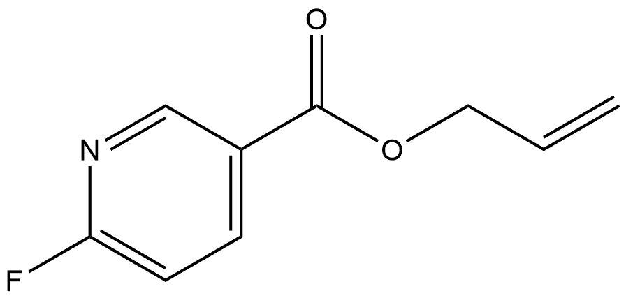 2-Propen-1-yl 6-fluoro-3-pyridinecarboxylate Structure