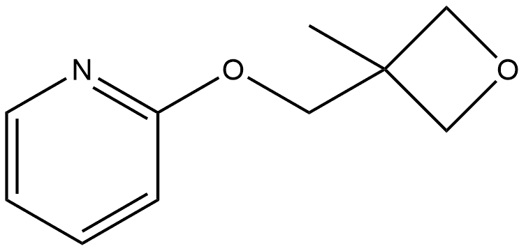 2-[(3-Methyl-3-oxetanyl)methoxy]pyridine Structure