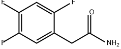 Benzeneacetamide, 2,4,5-trifluoro- Structure