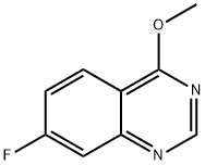 7-Fluoro-4-methoxyquinazoline Structure