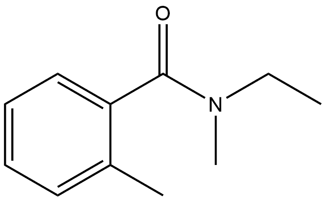 N-Ethyl-N,2-dimethylbenzamide Structure