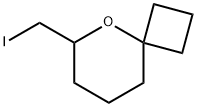 6-(iodomethyl)-5-oxaspiro[3.5]nonane Structure