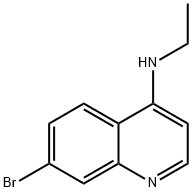 4-Quinolinamine, 7-bromo-N-ethyl- Structure