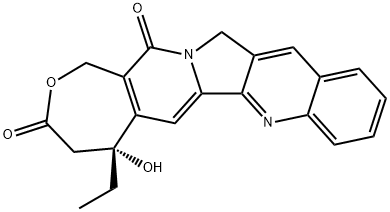 Diflomotecan Structure