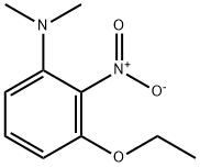 Benzenamine, 3-ethoxy-N,N-dimethyl-2-nitro- Structure