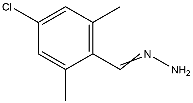 4-Chloro-2,6-dimethylbenzaldehyde hydrazone Structure