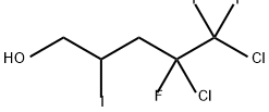 1-Pentanol, 4,5-dichloro-4,5,5-trifluoro-2-iodo- Structure