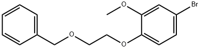 1-[2-(Benzyloxy)ethoxy]-4-bromo-2-methoxybenzene Structure