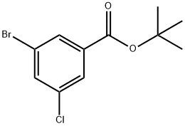 Tert-butyl 3-bromo-5-chlorobenzoate 구조식 이미지