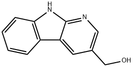 9H-Pyrido[2,3-b]indole-3-methanol Structure