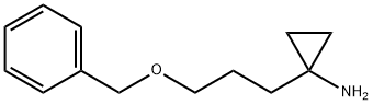 1-[3-(Phenylmethoxy)propyl]cyclopropanamine Structure