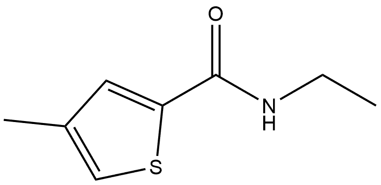 N-Ethyl-4-methyl-2-thiophenecarboxamide Structure