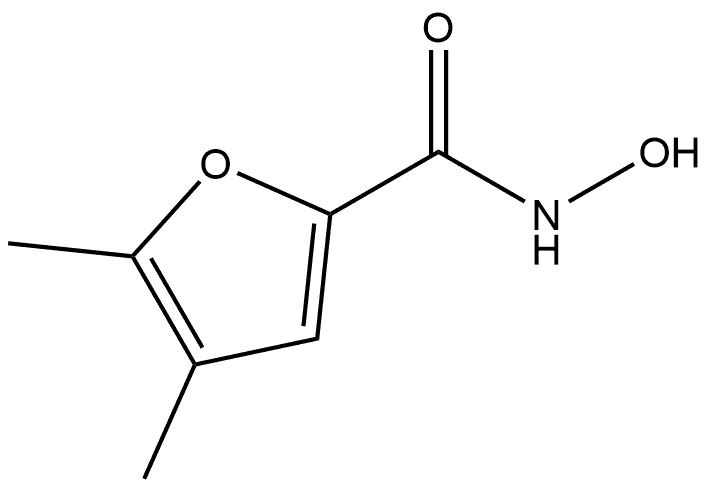 N-Hydroxy-4,5-dimethyl-2-furancarboxamide Structure