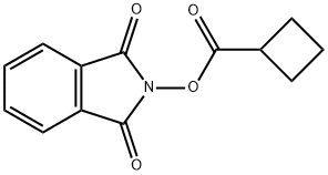 Cyclobutanecarboxylic acid, 1,3-dihydro-1,3-dioxo-2H-isoindol-2-yl ester Structure