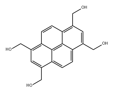 1,3,6,8-Pyrenetetramethanol Structure