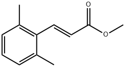 2-Propenoic acid, 3-(2,6-dimethylphenyl)-, methyl ester, (2E)- 구조식 이미지