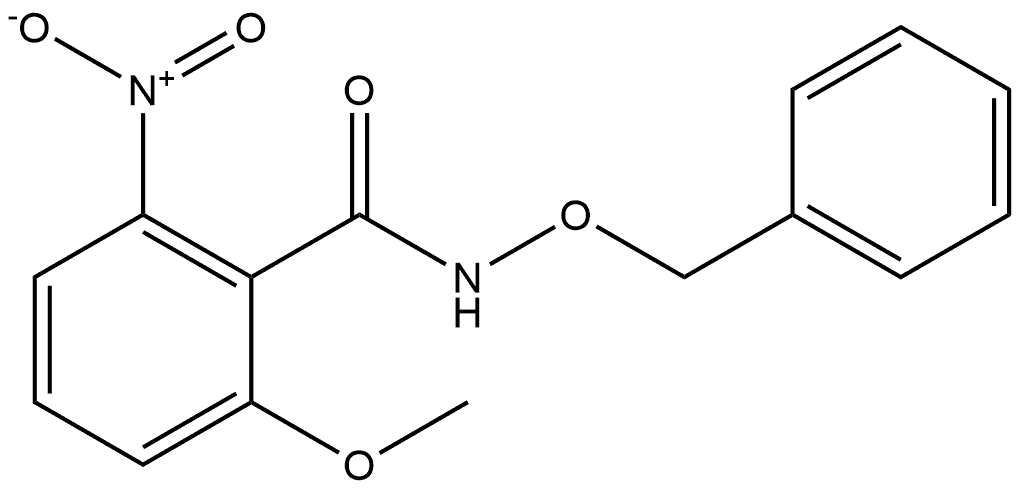 N-(benzyloxy)-2-methoxy-6-nitrobenzamide Structure