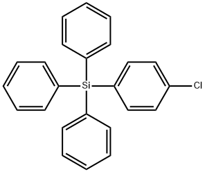 Benzene, 1-chloro-4-(triphenylsilyl)- Structure