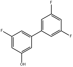 5-(3,5-Difluorophenyl)-3-fluorophenol Structure